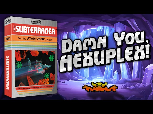 Atari 2600's SUBTERRANEA Pits You Against the Dreaded HEXUPLEX!