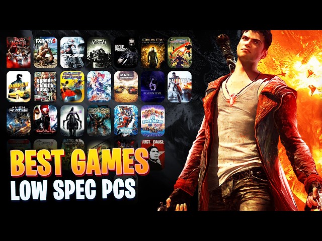 46 Low End PC Games for Low SPEC PC (Intel HD Graphics)