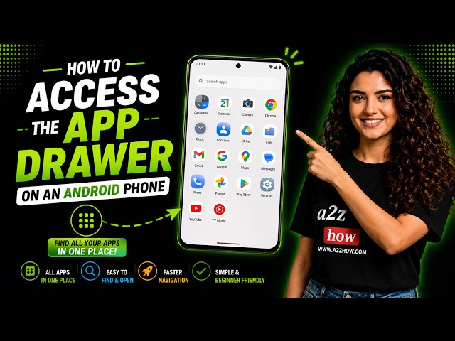 How To Access App Drawer On Android Phone