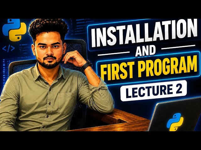Learn Python in Hindi #2 | Install Python & Write Your First Program#codewithpython #engineering 