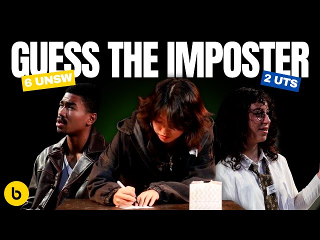 6 UNSW Students vs 2 Secret UTS Students | Find the Imposter