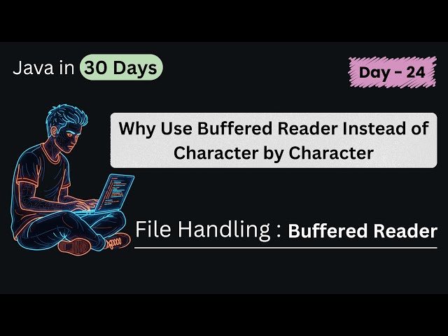 Java Buffered Reader  | Read File  Line by Line in Java | DAY - 24 (Part - 3)