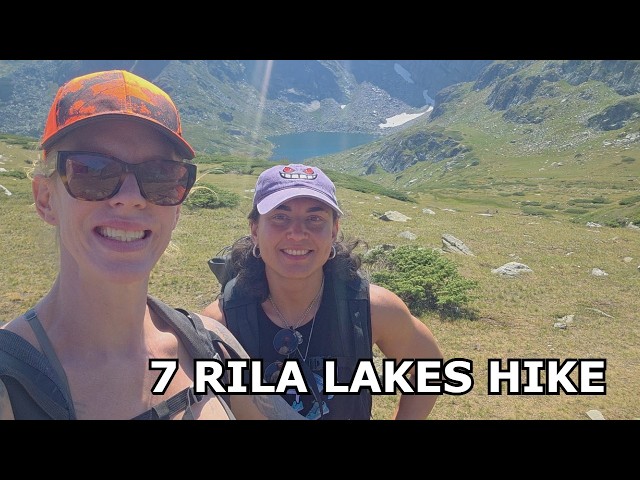 Una última gran caminata con mi mejor amiga @SaintLuziver antes de mudarme! 7 lagos de Rila, Bulg...