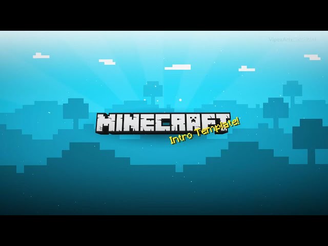 [CM2] - 2D Minecraft Intro Template | Panzoid
