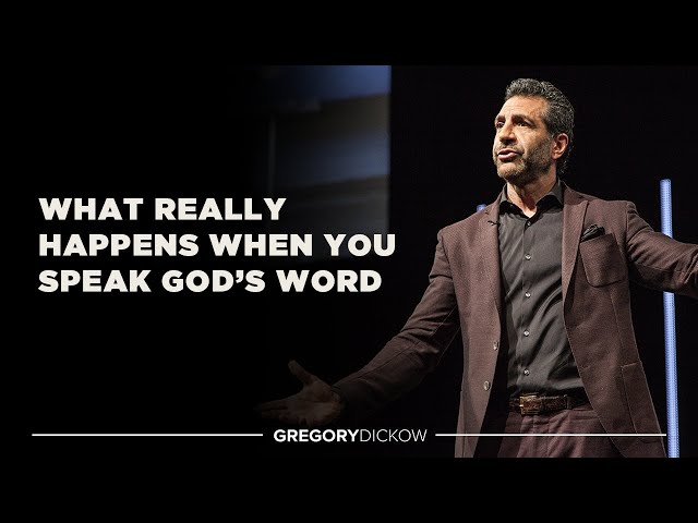 What Really Happens When You Speak God’s Word | Pastor Gregory Dickow