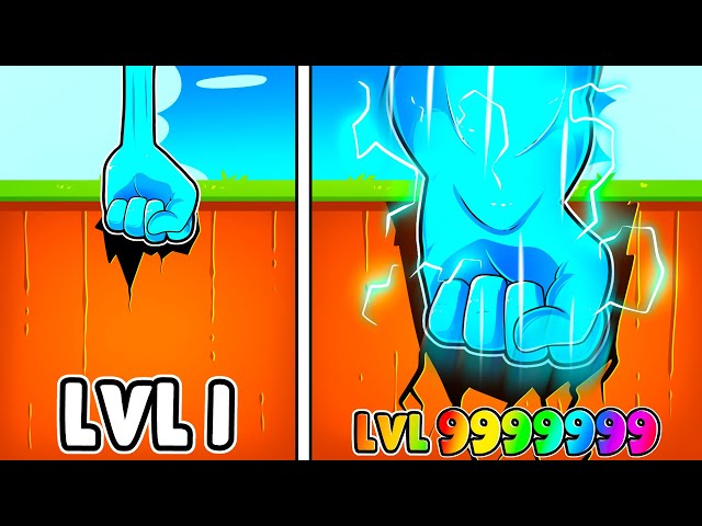 I Evolved My Punch to Break the World in Minecraft!