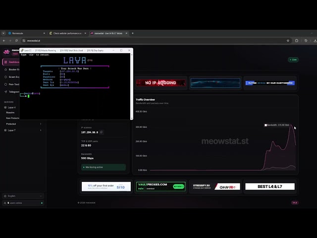 LAVA C2 VS Vantiva | DDOS BEST C2/BOTNET/API 2026