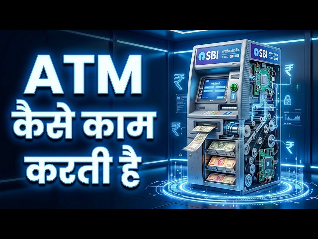 ATM Machine कैसे काम करती है? 😳 पैसे बाहर कैसे आते हैं