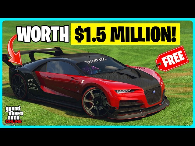Free Car in GTA Online Worth $1.5 Million! Fully Upgrading & review!