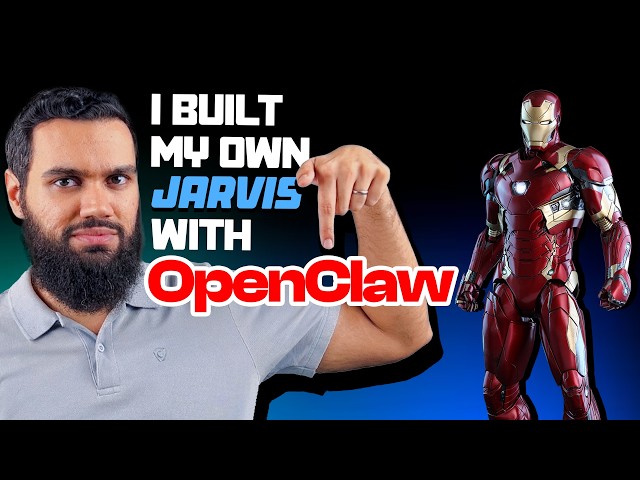 I Built My Own Jarvis from Iron Man with OpenClaw!