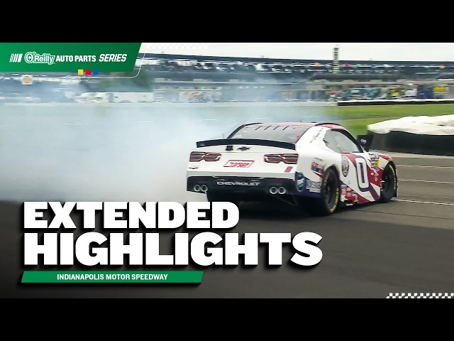 NASCAR O'Reilly Auto Parts Series Highlights | 2026 Indianapolis Motor Speedway