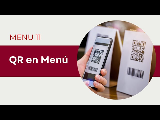 QR en menú