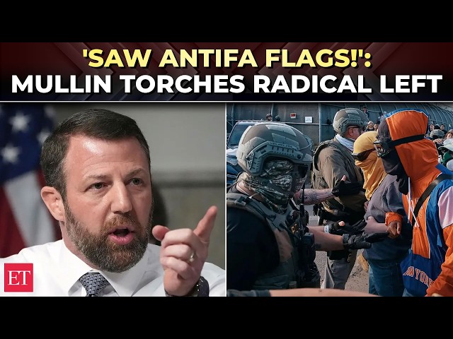 'ANTIFA was there…': DHS chief Mullin REVEALS out-of-state arrests at New Jersey ICE protest