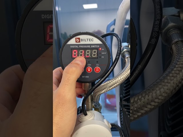 Reset Biltec vacuum system (French)
