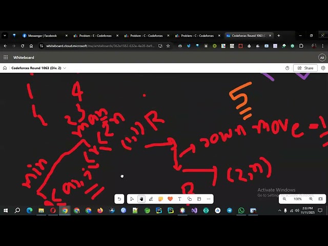 C. Monopati || Codeforces Round 1063 (Div. 2) || CP in Bangla || Java solution