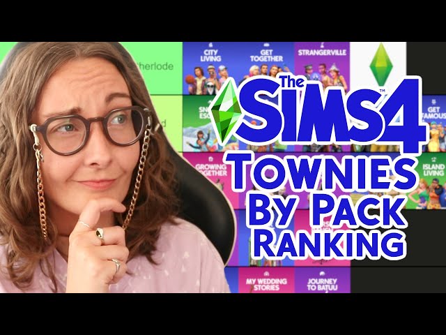 Ranking Sims 4 Packs based on their Townies!