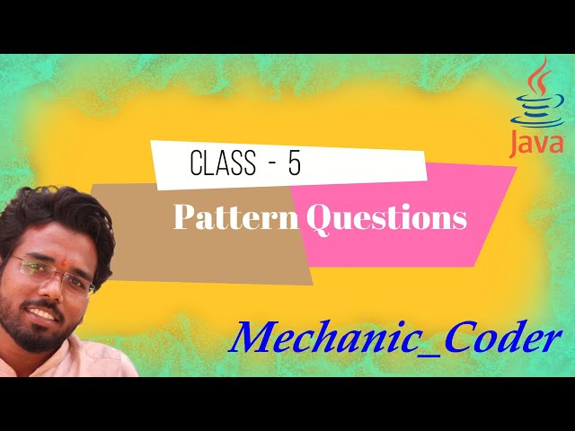 Java Lecture 5 | Easy Nested Loop Explanation | Mindset to solve any Pattern Problem