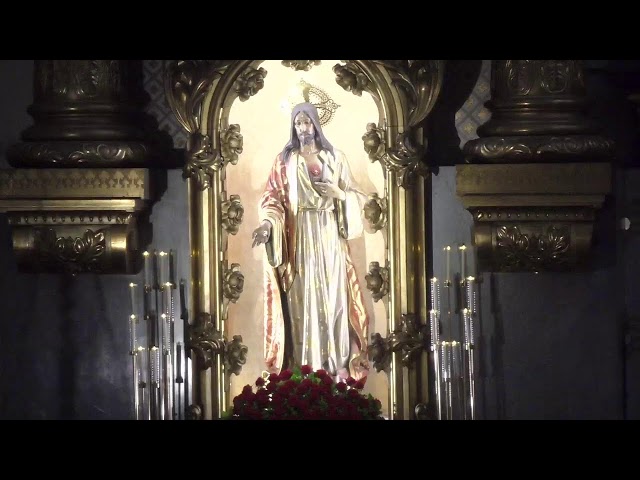COMENZAMOS EL MES DEL CORAZÓN DE JESUS. ROSARIO Y MISA 19.30h
