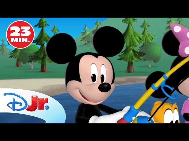 LA CASA DE MICKEY MOUSE: La acampada de Mickey ⛺ | EPISODIO COMPLETO | @DisneyJuniorES