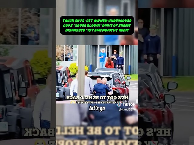 Tough Guy Gets Dismissed By 1st Amendment Auditor‼️🎥 #audit #publicaccountability #fyp