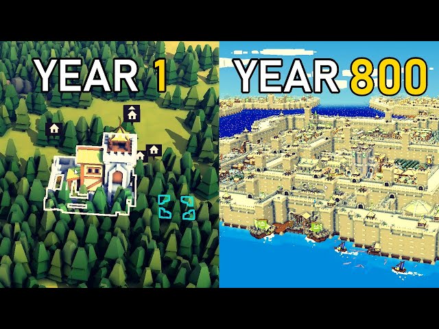 I Played 800 Years Of Kingdoms and Castles - The Final Movie