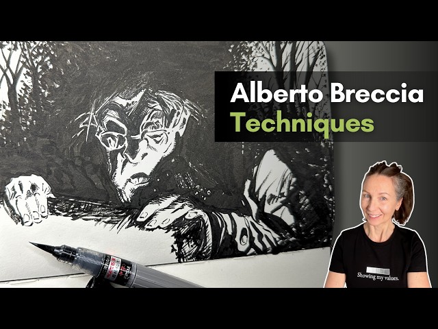 Alberto Breccia's High-Contrast | Master Study in Pen and Ink