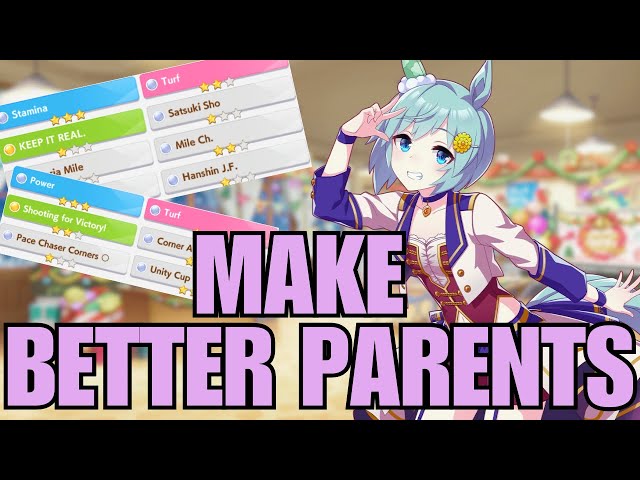 How I make GOOD Legacies and Parents in Umamusume!