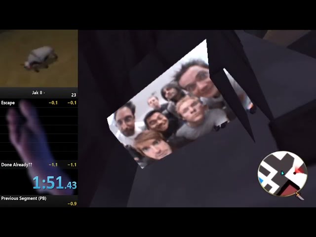 Jak II Developer Picture Speedrun in 1:51