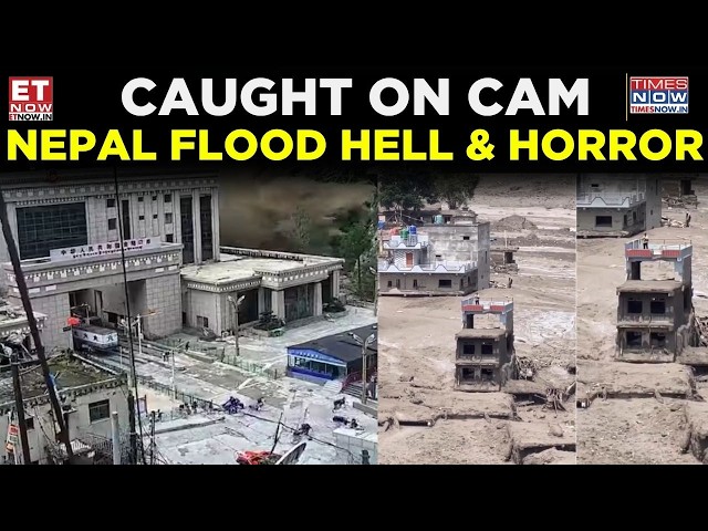 Caught On CCTV: Deadly Nepal Flash Flood Destroys Everything In Seconds, Terrifying Visuals Emerge