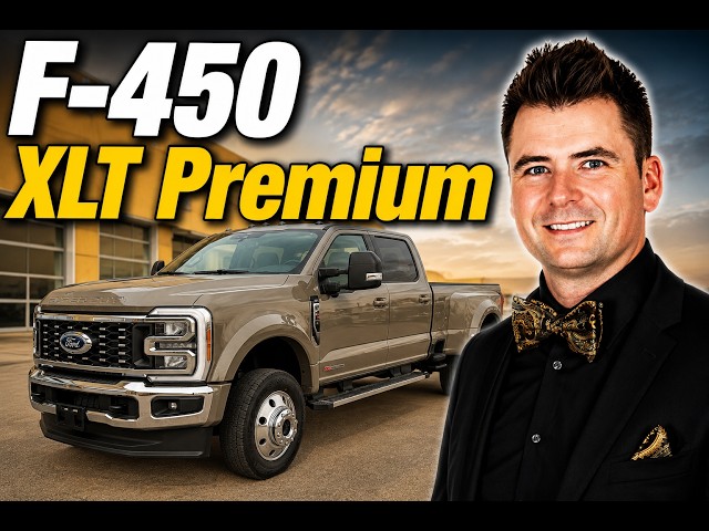 2026 Ford F-450 XLT Premium | Full Walkaround & Review (Marsh Gray)