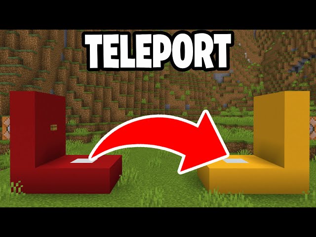 How To Teleport In Minecraft With Command Blocks! - Bedrock & Java