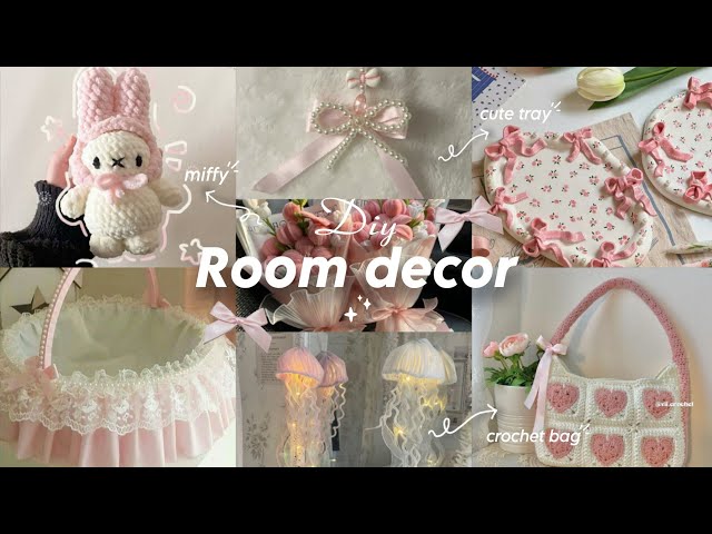 20 diy room decor ideas 🧸 *aesthetic*  ⋆. 𐙚 