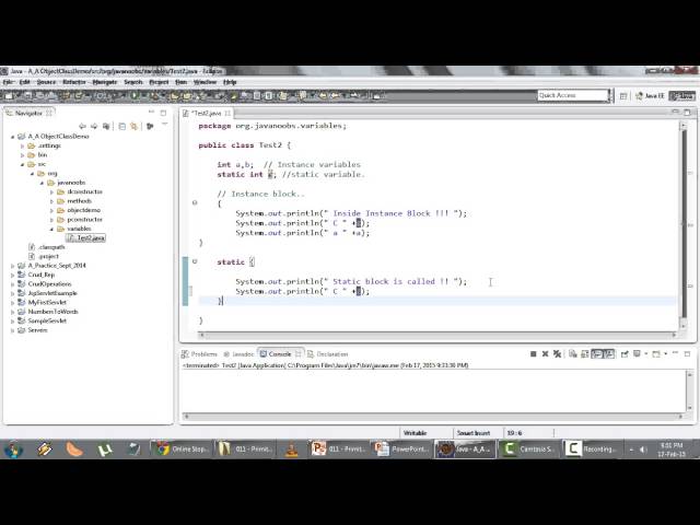 Java Basics Part 1 - Q 12) Local And Instance Variables