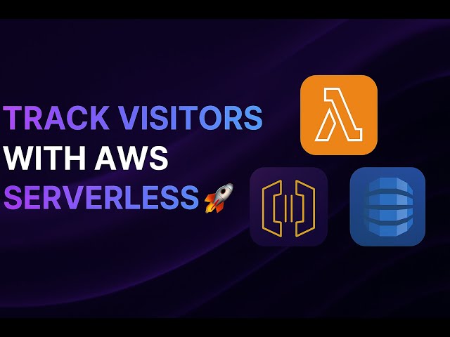 AWS Serverless Website Visitor Tracker-AWS Lambda, API Gateway, and DynamoDB