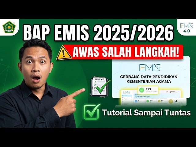 How to Print the Latest EMIS 4.0 BAP for Semester 2 of the 2025/2026 Academic Year