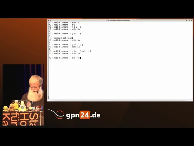Die drei Klammern [] {} () und die BASH