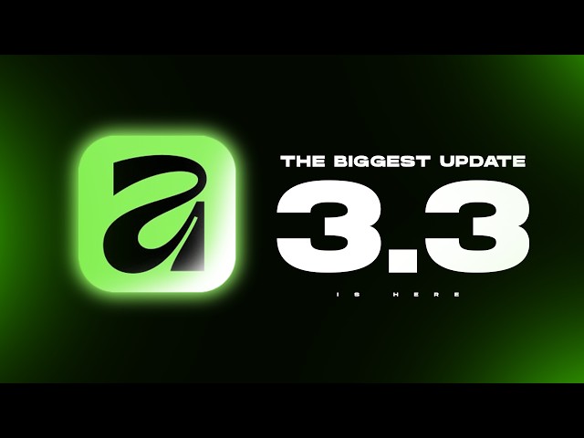 The Affinity Update 3.3 came with the biggest change | New Features