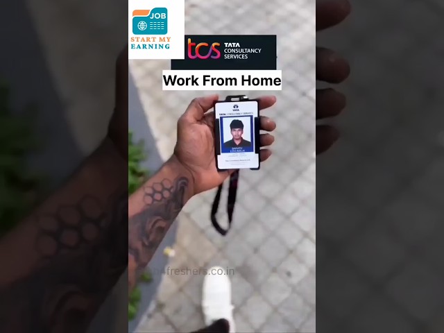 TCS work from home -Apply from official websiteGet daily updates at Start My Earning ... #education