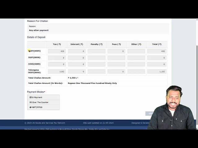 S5 12 GSTR 3B Filing With Tax Liability Payment