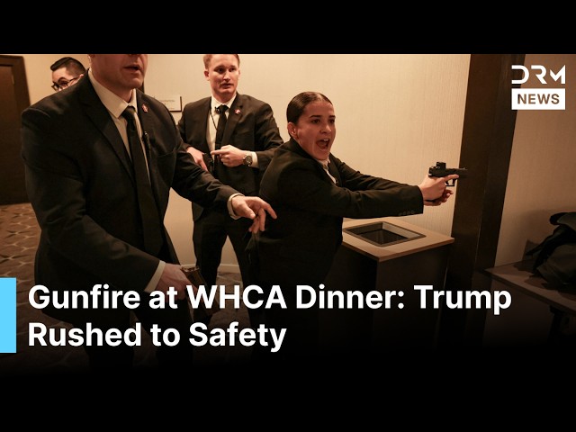 BREAKING NEWS: Shots Heard at WH Correspondents’ Dinner — Trump Rushed to Safety | AC1G