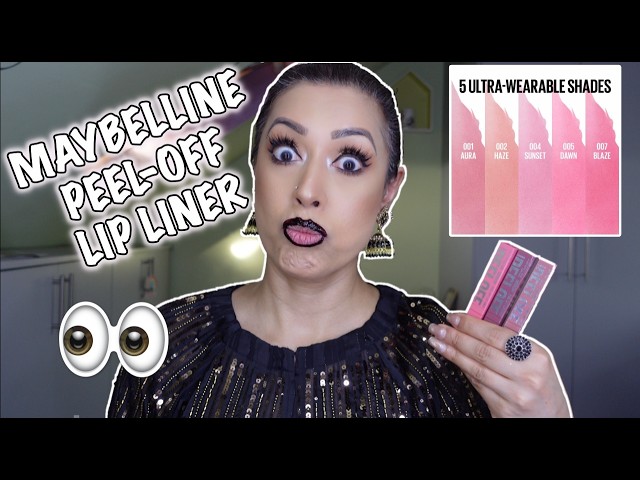 REVIEW: NEW Maybelline Superstay Peel-Off Lip Liners