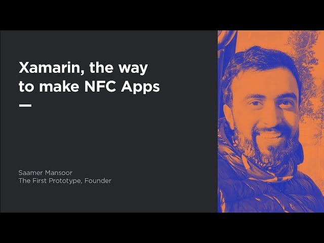 Xamarin, the way to make NFC Apps