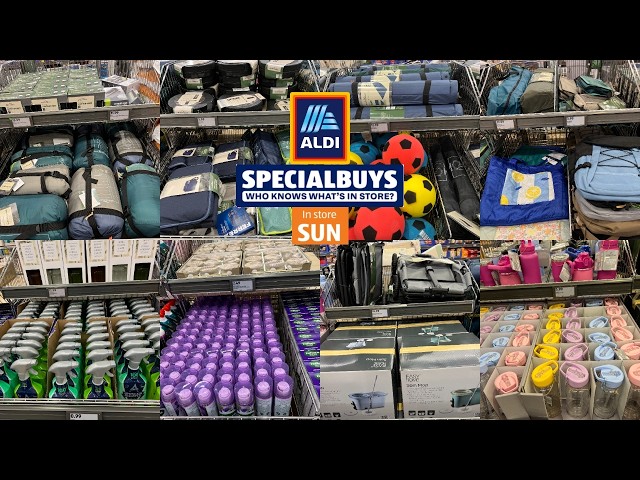 NEW IN AISLE OF ALDI SPECIAL BUYS THIS WEEK SUNDAY 31 MAY 2026 ALDI HAUL | TRAVELANDSHOP WITH ME