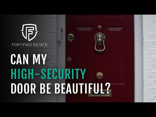 Can My High-Security Door Be... Beautiful?