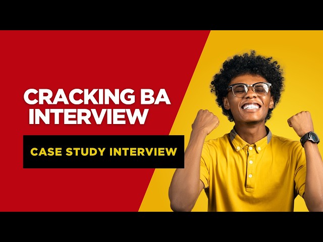 Ace Business Analyst Interviews