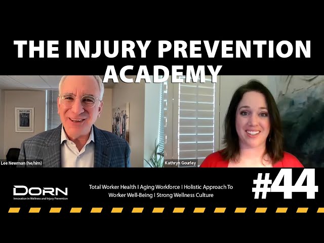 The Injury Prevention Academy, Episode 44: Total Worker Health with Dr. Lee Newman