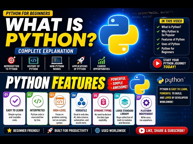 Whai is python and feature ?
