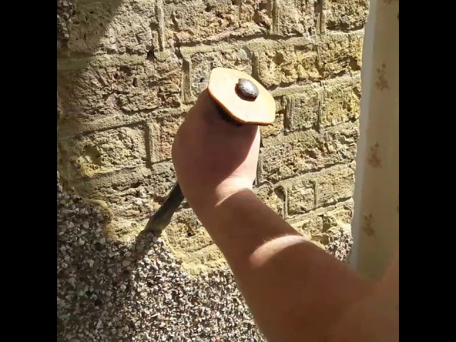 Pebble Dash & Render Removal Demonstration