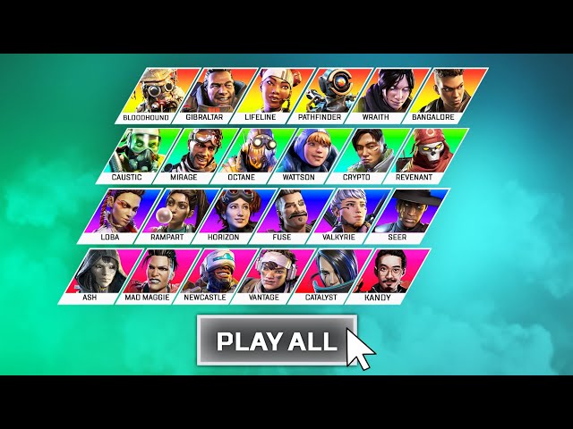 I Won with Every Legend in Apex