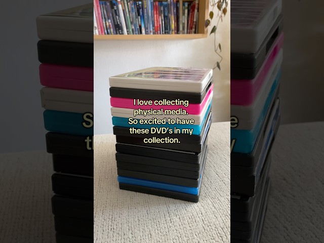 Thrifting DVD’s | My Physical Media Haul